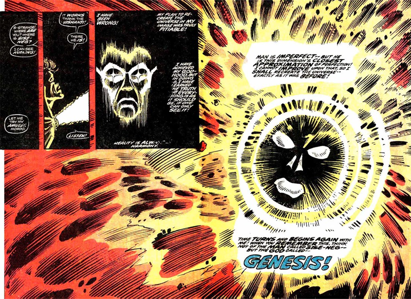 Illustration for article titled The 7 Strangest Moments in Doctor Strange's Weird, Trippy History
